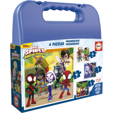 spidey és csodálatos barátai 4 az 1-ben puzzle puzzle, kirakós