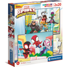  Spidey és csodálatos barátai puzzle 2x20 darab puzzle, kirakós