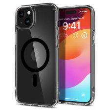 Spigen ACS07049 Spigen Ultra Hybrid MAG Apple iPhone 15 ütésálló tok, Fekete (Magsafe) tok és táska