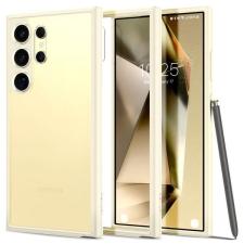Spigen ACS07547 Spigen Ultra Hybrid Samsung Galaxy S24 Ultra ütésálló tok, Bézs tok és táska
