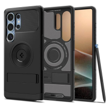 Spigen ACS08968 Spigen Slim Armor Samsung Galaxy S25 Ultra ütésálló tok, Fekete tok és táska