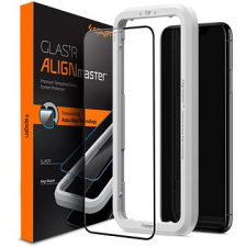 Spigen Align Glass FC iPhone 10 Pro üvegfólia mobiltelefon kellék