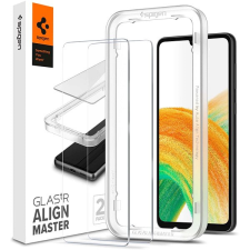 Spigen AlignMaster Glas.tR 2 Pack Samsung Galaxy A33 5G mobiltelefon kellék