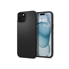 Spigen Apple iPhone 15 ütésálló hátlap - Spigen Liquid Air - fekete tok és táska