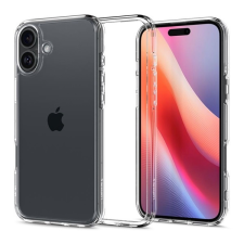 Spigen Apple iPhone 16 Plus crystal hybrid szilikon telefonvédő (ütésállóság, műanyag keret) átlátszó tok és táska