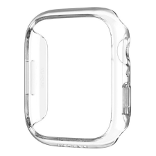 Spigen Apple Watch Series 7 45mm thin fit műanyag óra keret (közepesen ütésálló) átlátszó okosóra kellék