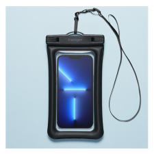 Spigen Aqua Shield Floating A610 univerzális lebegő vízálló tok, fekete tok és táska