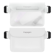 Spigen Aqua Shield vízálló táska, fehér A620 (2db) tok és táska