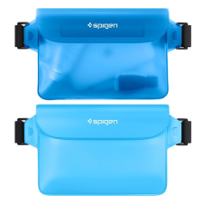 Spigen Aqua Shield vízálló táska, tengerkék A620 (2db) tok és táska