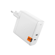 Spigen ArcStation Pro 140W 2xUSB-C hálózati töltő adapter fehér (ACH06033) (ACH06033) mobiltelefon kellék
