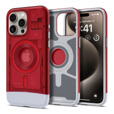 Spigen Classic C1 Apple iPhone 15 Pro MagFit tok ruby / piros tok és táska