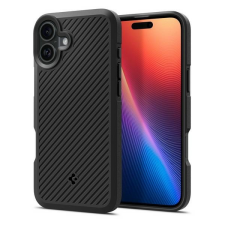 Spigen Core Armor tok iPhone 16 - fekete tok és táska