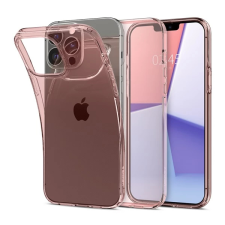 Spigen Crystal Flex Apple iPhone 13 Pro Rose Crystal tok rózsaszín-átlátszó tok és táska
