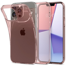 Spigen Crystal Flex Apple iPhone 13 Pro Szilikon Tok - Rózsaszín/Átlátszó tok és táska