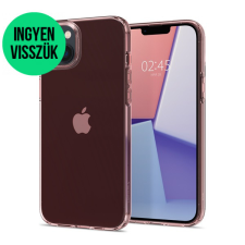 Spigen Crystal Flex Apple iPhone 14 Rose Crystal tok, rózsaszín-átlátszó tok és táska