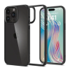 Spigen Crystal Hybrid iPhone 15 Pro ütésálló tok - Fekete