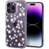 Spigen Cyrill by Cecile tok iPhone 14 Pro átlátszó-virág mintás