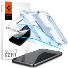 Spigen edzett üveg &quot;EZ FIT&quot; 2db Samsung Galaxy S23+ PLUS Átlátszó mobiltelefon kellék