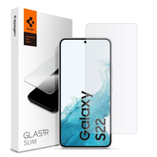Spigen Edzett üveg spigen glas.tr vékony Galaxy S22 mobiltelefon kellék