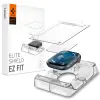  Spigen ELITE SHIELD EZ FIT - okosóra fólia - Apple Watch 10 (42 mm) okosórához (2db) + felhelyezést segítő
