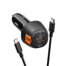 Spigen Essential 113W Car Charger EV1133 Black mobiltelefon kellék