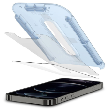 Spigen EZ FIT GLAS.tR SLIM Apple iPhone 12/iPhone 12 Pro kijelzővédő (AGL01801) mobiltelefon kellék