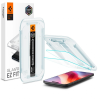 Spigen Glas.tR EZ Fit HD Apple iPhone Air (2025) tempered kijelzővédő fólia felhelyező kerettel (2db) (AGL09861) (SPN16918)