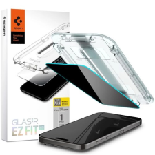Spigen GLAS.tR EZ Fit HD Privacy Kijelzővédő iPhone 15 Pro Max mobiltelefon kellék