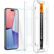 Spigen GLAS.tR EZ Fit Kijelzővédő iPhone 15 Plus 2db mobiltelefon kellék