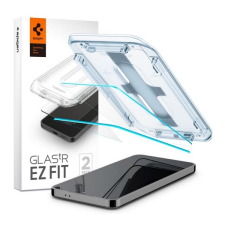 Spigen Glas.tR Slim EZ Fit Samsung Galaxy S24 Tempered kijelzővédő fólia (2db) mobiltelefon kellék