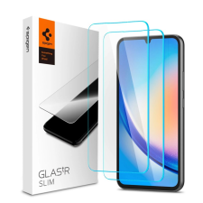 Spigen Glas.TR Slim Samsung Galaxy A34 5G Edzett üveg kijelzővédő (2db) mobiltelefon kellék