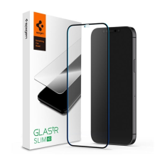 Spigen Glass FC Apple iPhone 12/12 Pro Tempered kijelzővédő fólia mobiltelefon kellék