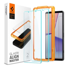 Spigen Glass tR Align Master Sony Xperia 1 V kijelzővédő (AGL06430) (AGL06430) mobiltelefon kellék