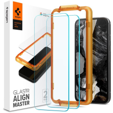 Spigen Glass tR AlignMaster 2 Pack Google Pixel 8a üvegfólia mobiltelefon kellék