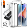 Spigen Glass tR AlignMaster HD 1 Pack FC Black iPhone 14 / 13 Pro / 13 üvegfólai