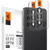 Spigen Glass tR EZ Fit Optik Pro 2 Black Samsung Galaxy S24+ üvegfólia - fekete (AGL07433)