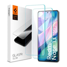 Spigen Glass tR Slim Xiaomi Redmi Note 13 5G 2 pack AGL08294 mobiltelefon kellék