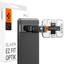 Spigen GlastR Ez Fit Optik kameravédő lencse Google Pixel 7a 2db fekete mobiltelefon kellék