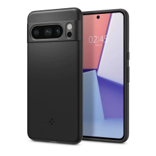 Spigen Google Pixel 8 Pro, Műanyag hátlap védőtok, Spigen Thin Fit, fekete (RS149009) tok és táska