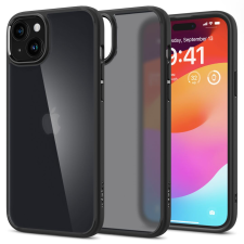 Spigen iphone 15 plus case ultra hybrid frost black acs06656 tok és táska