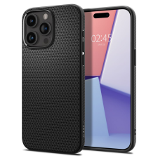 Spigen iphone 15 pro case liquid air matte black tok és táska