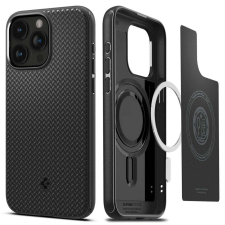 Spigen iPhone 15 Pro Case Mag Armor (MagFit) Matte Fekete ACS06736 tok és táska