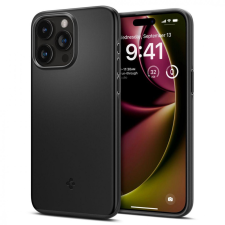 Spigen iPhone 15 Pro Max Case Thin Fit Black mobiltelefon kellék