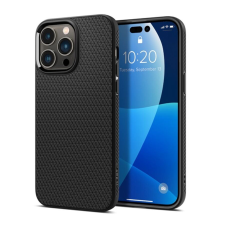 Spigen Liquid Air Apple iPhone 14 Pro Max Matte Black tok, fekete tok és táska