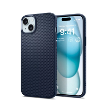 Spigen Liquid Air Apple iPhone 15 Plus Tok - Kék tok és táska