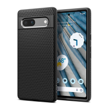 Spigen Liquid Air Google Pixel 7a tok, Matte Black, fekete tok és táska