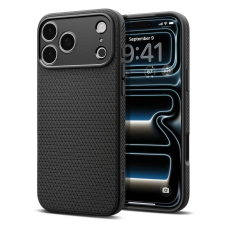 Spigen Liquid Air iPhone 17 Pro Max készülékhez tok matt fekete tok és táska