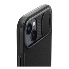 Spigen Liquid Air Samsung Galaxy A15 / A15 5G tok, Matte Black, fekete tok és táska