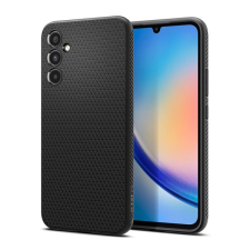 Spigen Liquid Air Samsung Galaxy A34 5G tok, Matte Black, fekete tok és táska