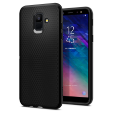 Spigen Liquid Air Samsung Galaxy A6 Hátlap Tok - Fekete (596CS24093) mobiltelefon kellék